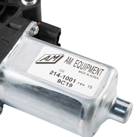 Kwikee motor on RV entry with step extended, improving safe boarding and evening visibility