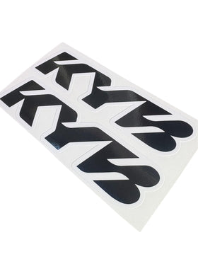 KYB decal on Talaria Sting bike showing enhanced fork styling and cohesive bike appearance