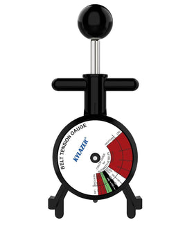 Kylazer front view gauge showing compact body and easy-read scale for faster checks