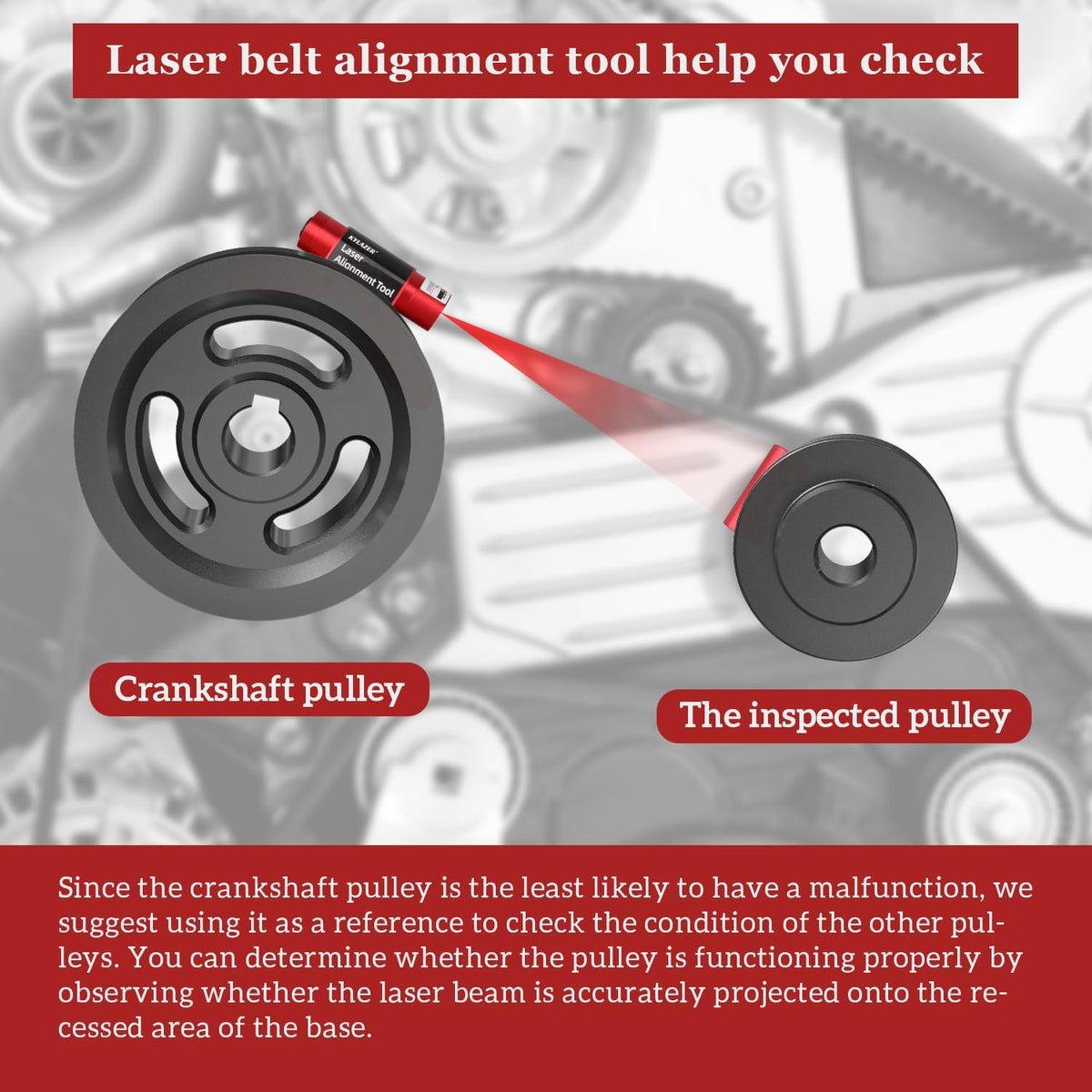 Kylazer label and controls view showing clear markings for quick operation