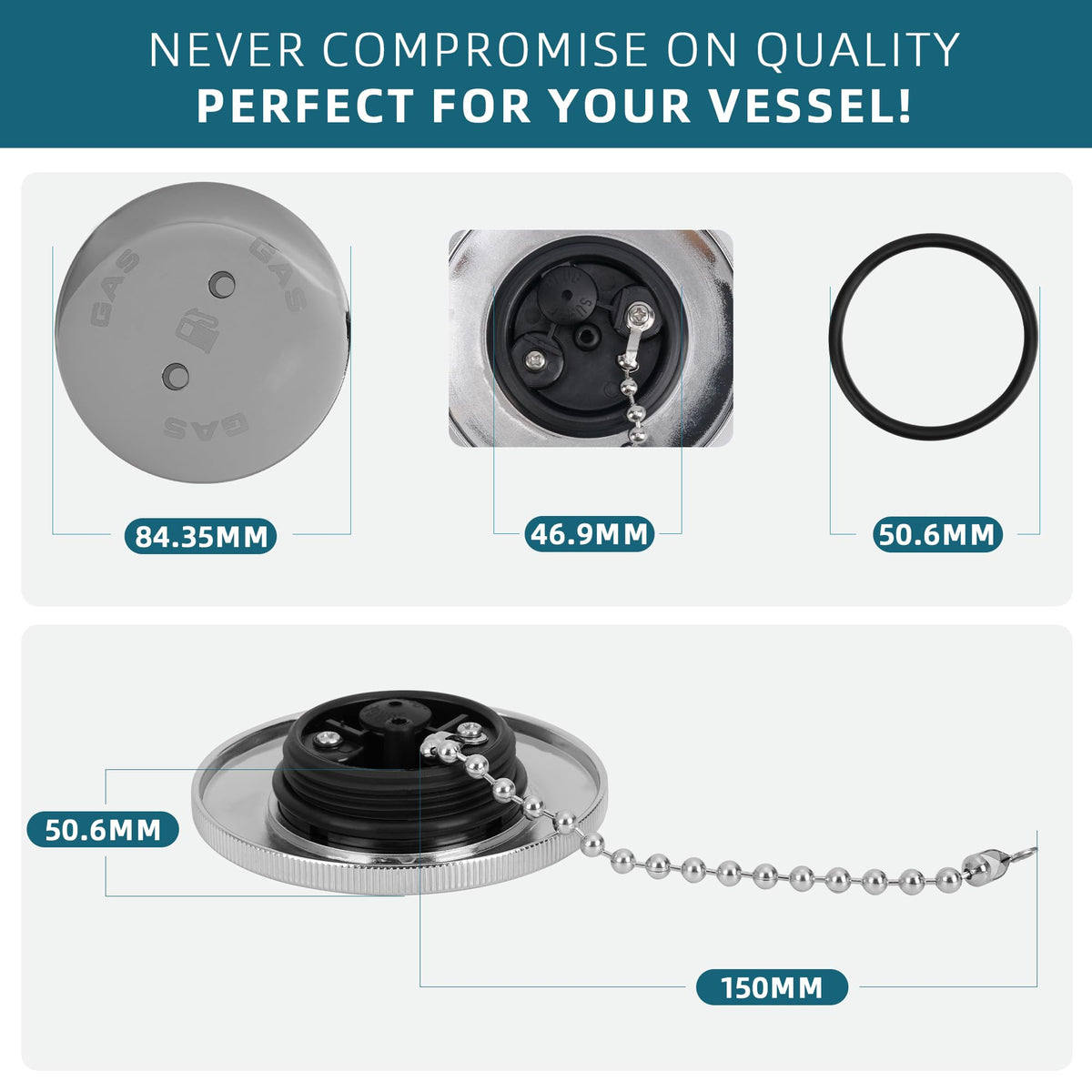 Kylazer packaging and installation diagram showing included parts and quick-install benefit