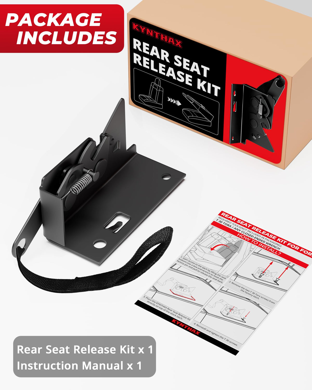 KYNTHAX in truck interior showing concealed storage security benefit