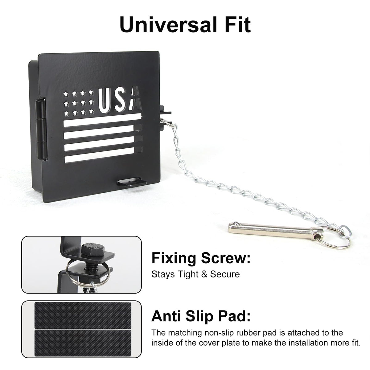 Kyostar safety pin detail showing locking security feature