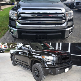 KYYET bracket installed on Tundra bumper showing ready-to-use fit