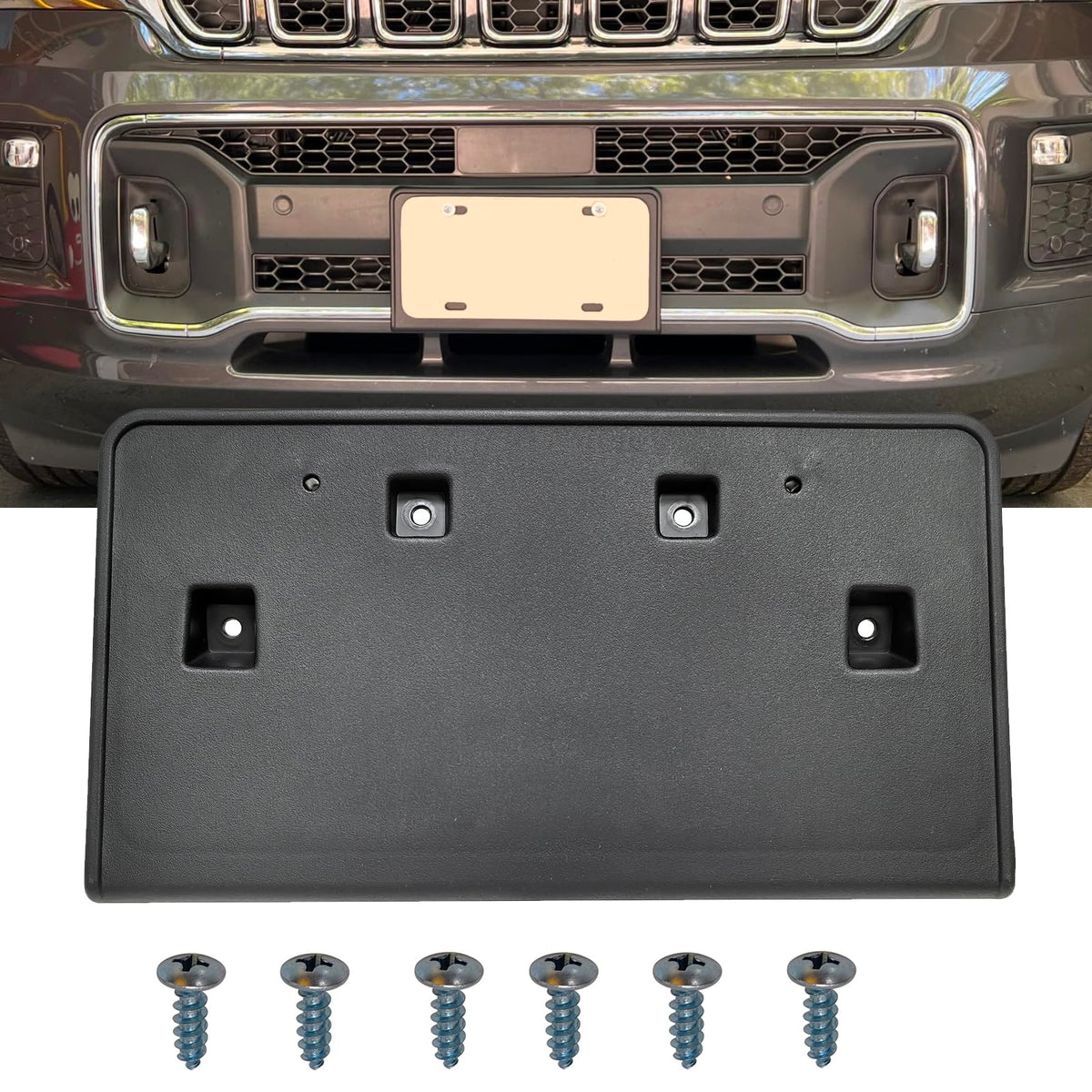 KYYET close-up of mounting holes demonstrating easy bolt alignment benefit