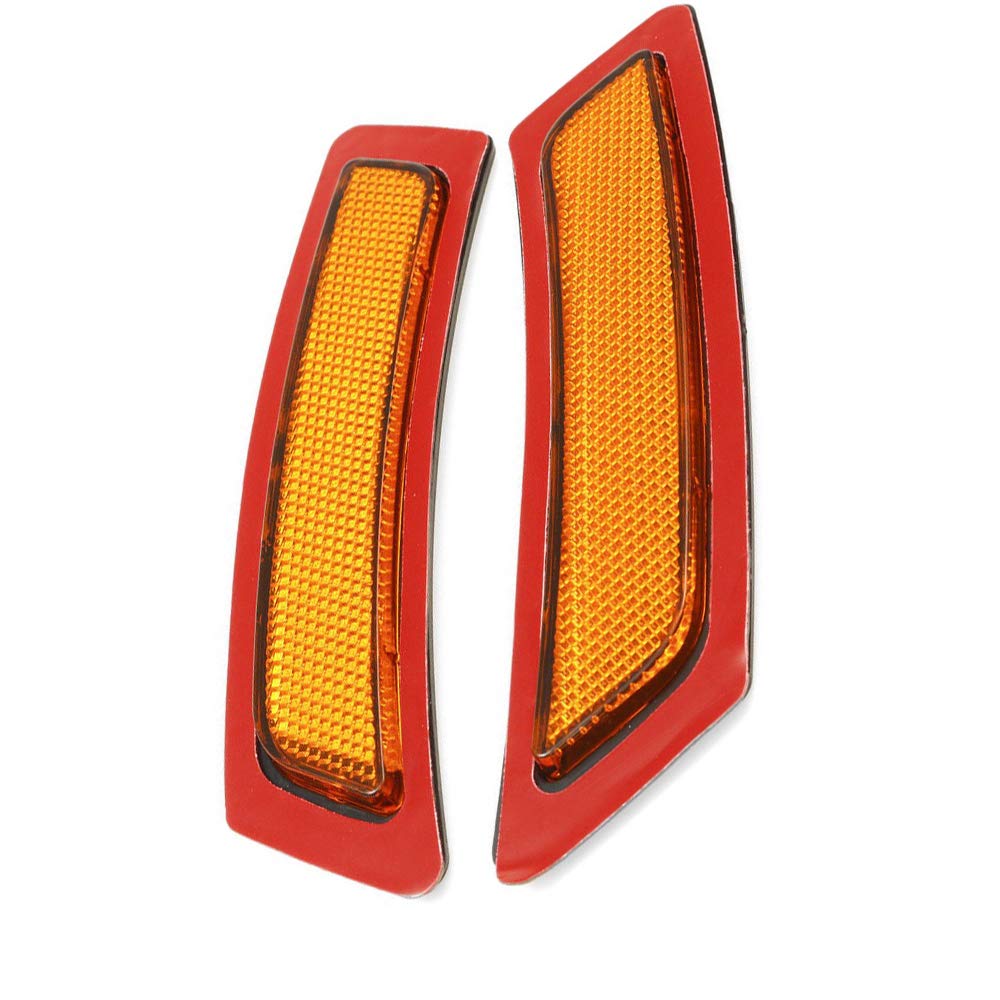KYYET reflector beside ruler showing dimensions for accurate fitment