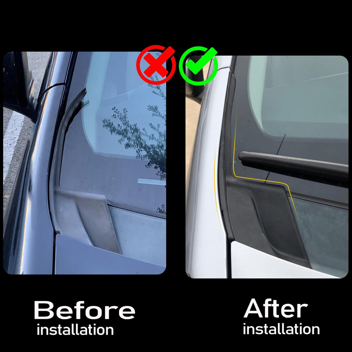 KYYET edges and mounting points detail easing installation planning
