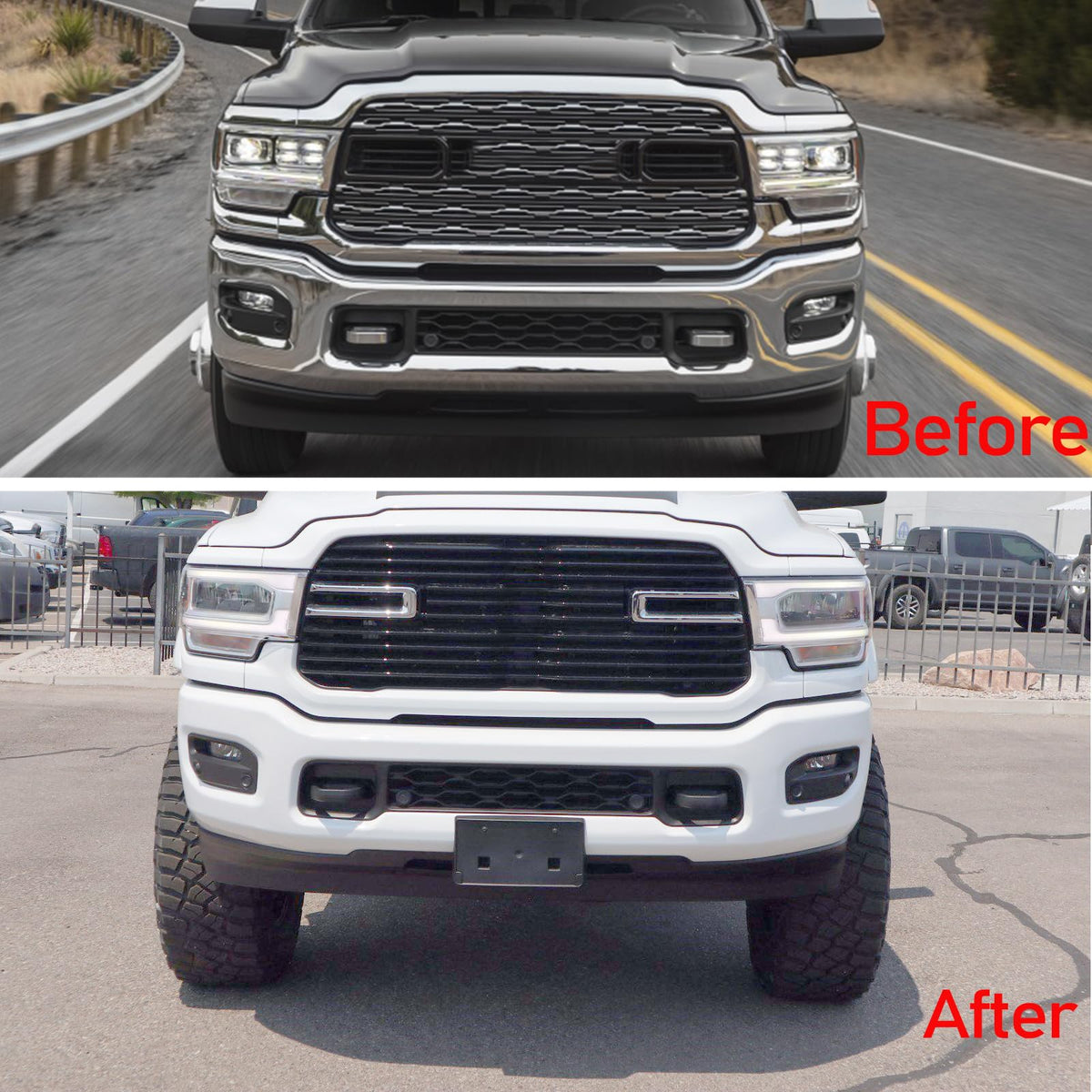 KYYET side profile showing exact contour match to bumper