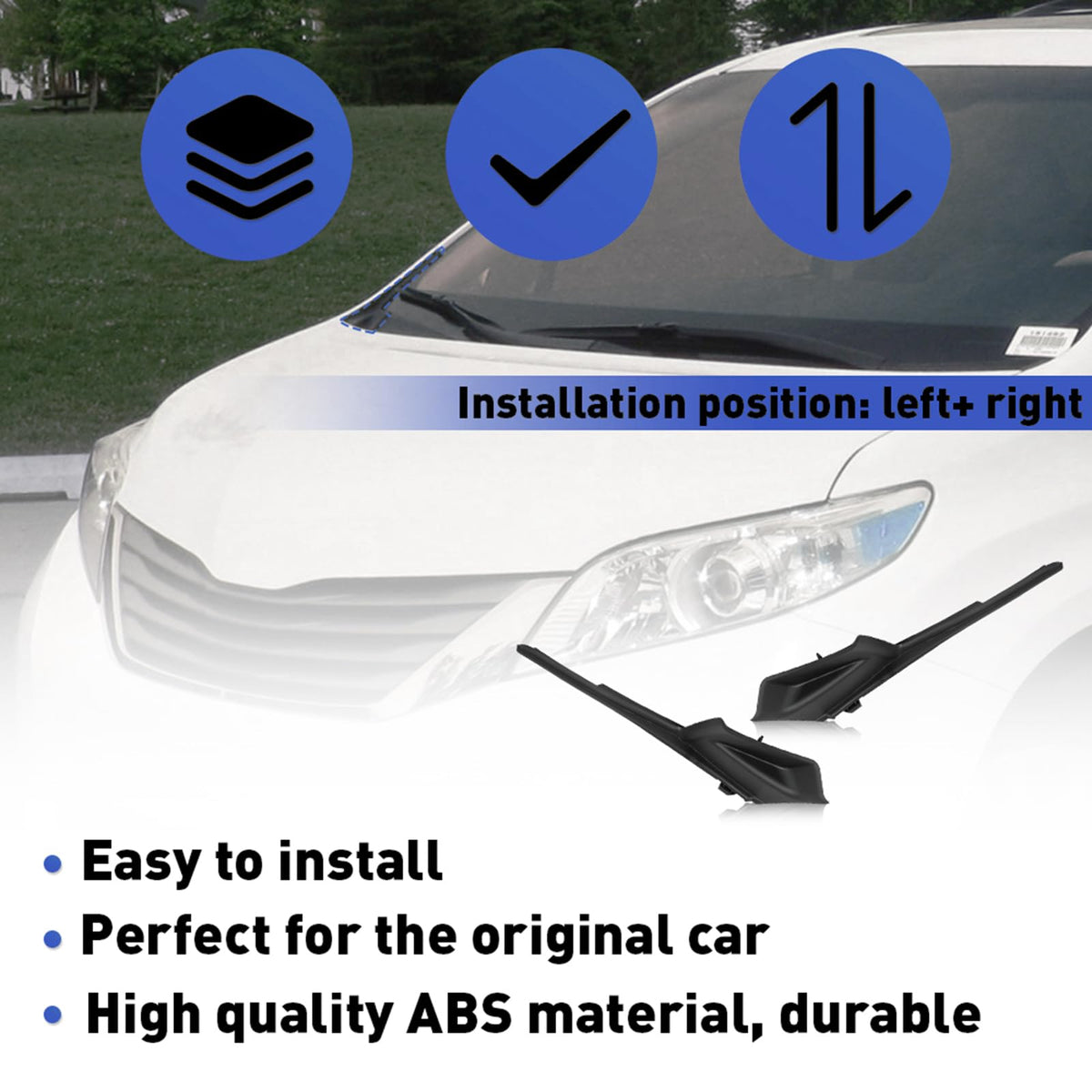 KYYET mounted on a Toyota Sienna showing improved curb appeal