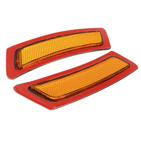 KYYET pair overhead on black surface showing both reflectors included in package