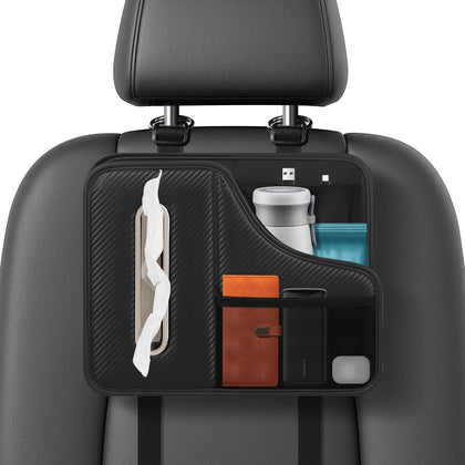KZBHHP front view of seat-back tissue holder showing neat organization and easy access