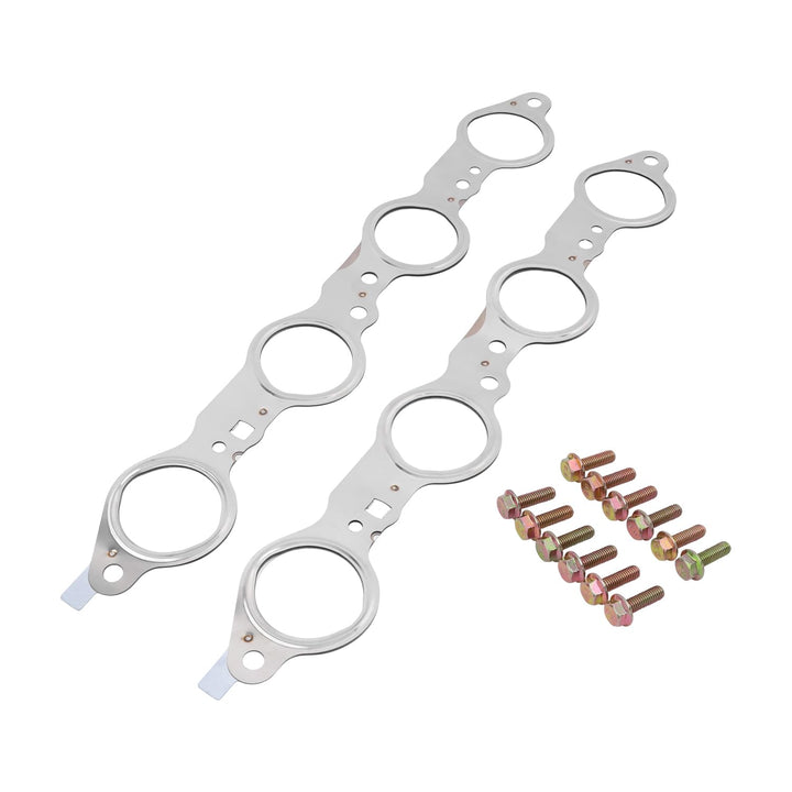 KZDAZ front packaging showing complete gasket kit and bolts for correct replacement