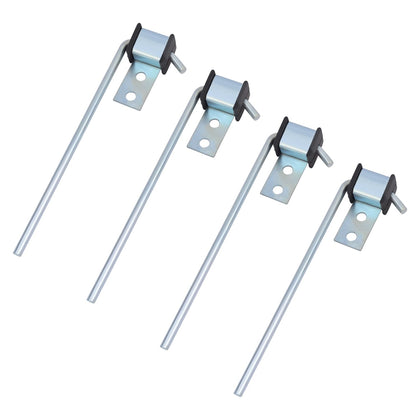 KZDAZ front pack view showing four hanger rods and packaging, durable replacement