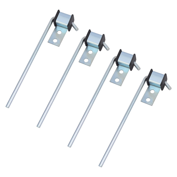 KZDAZ front pack view showing four hanger rods and packaging, durable replacement