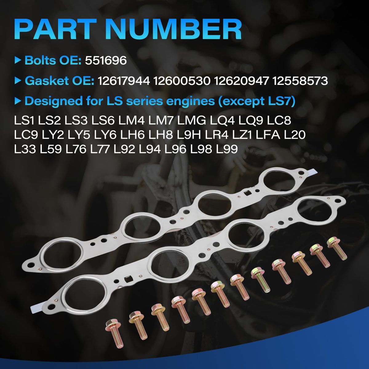 KZDAZ close-up of multi-layer steel gasket illustrating heat-resistant sealing benefit