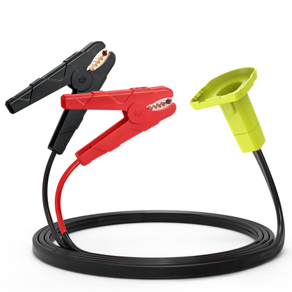 Kzreect front view of adapter and clamps showing compact portability
