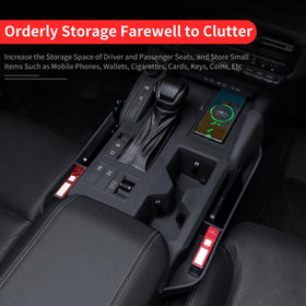 LaIIker installed in Land Cruiser interior improving storage and access