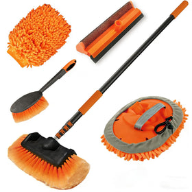 LAANPOLE front packaging showing full car wash kit and included tools for complete cleaning
