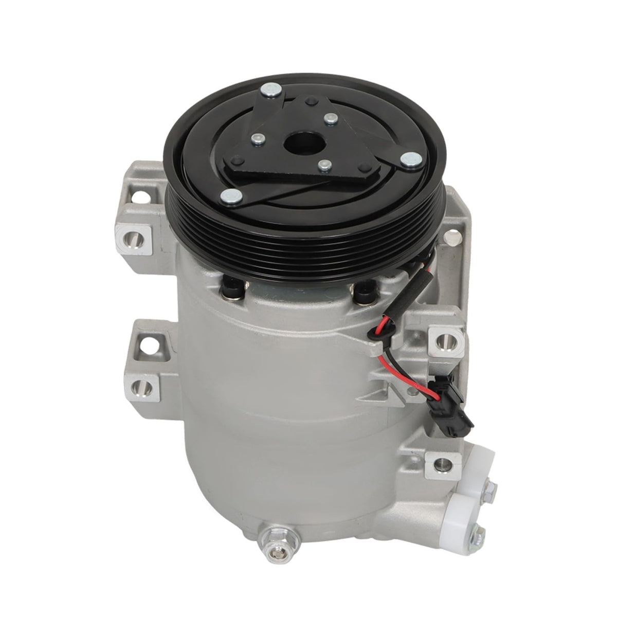 LABLT compressor front view showing mounting points and direct-fit benefit