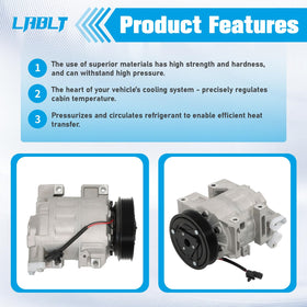 LABLT compressor mounting ports view for easy comparison and fit