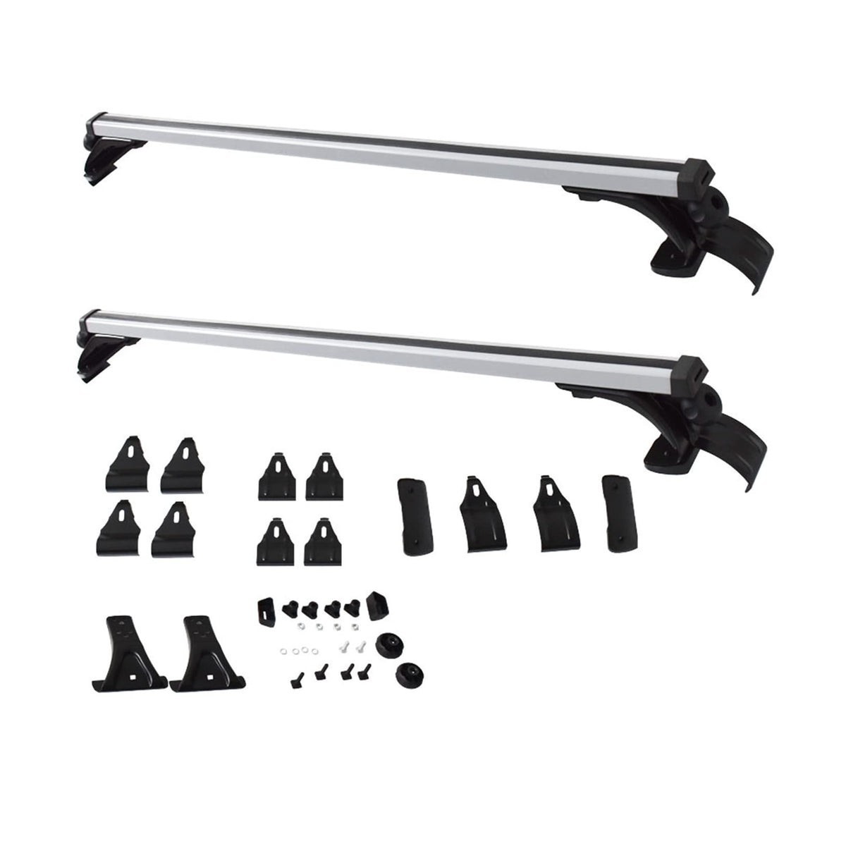 LABLT front view of packaged cross bar showing compact form and easy transport benefit