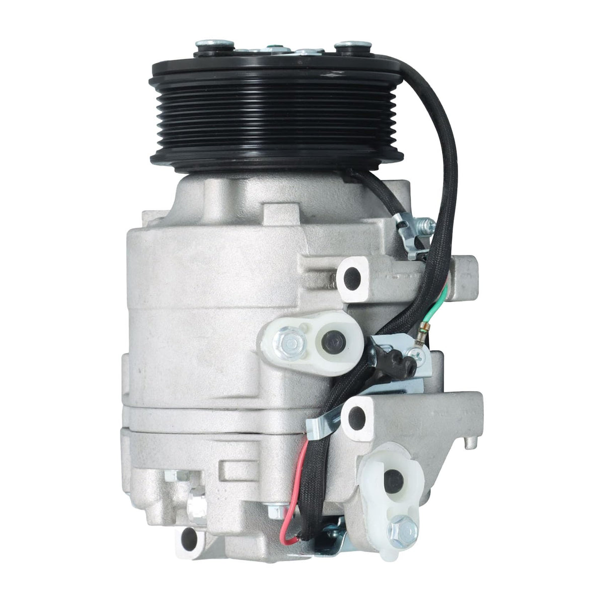 labwork front view of compressor showing complete unit and fit benefits