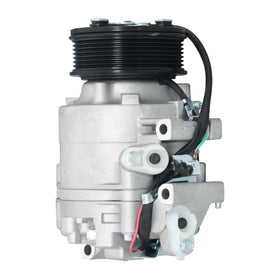 labwork front view of compressor showing complete unit and fit benefits