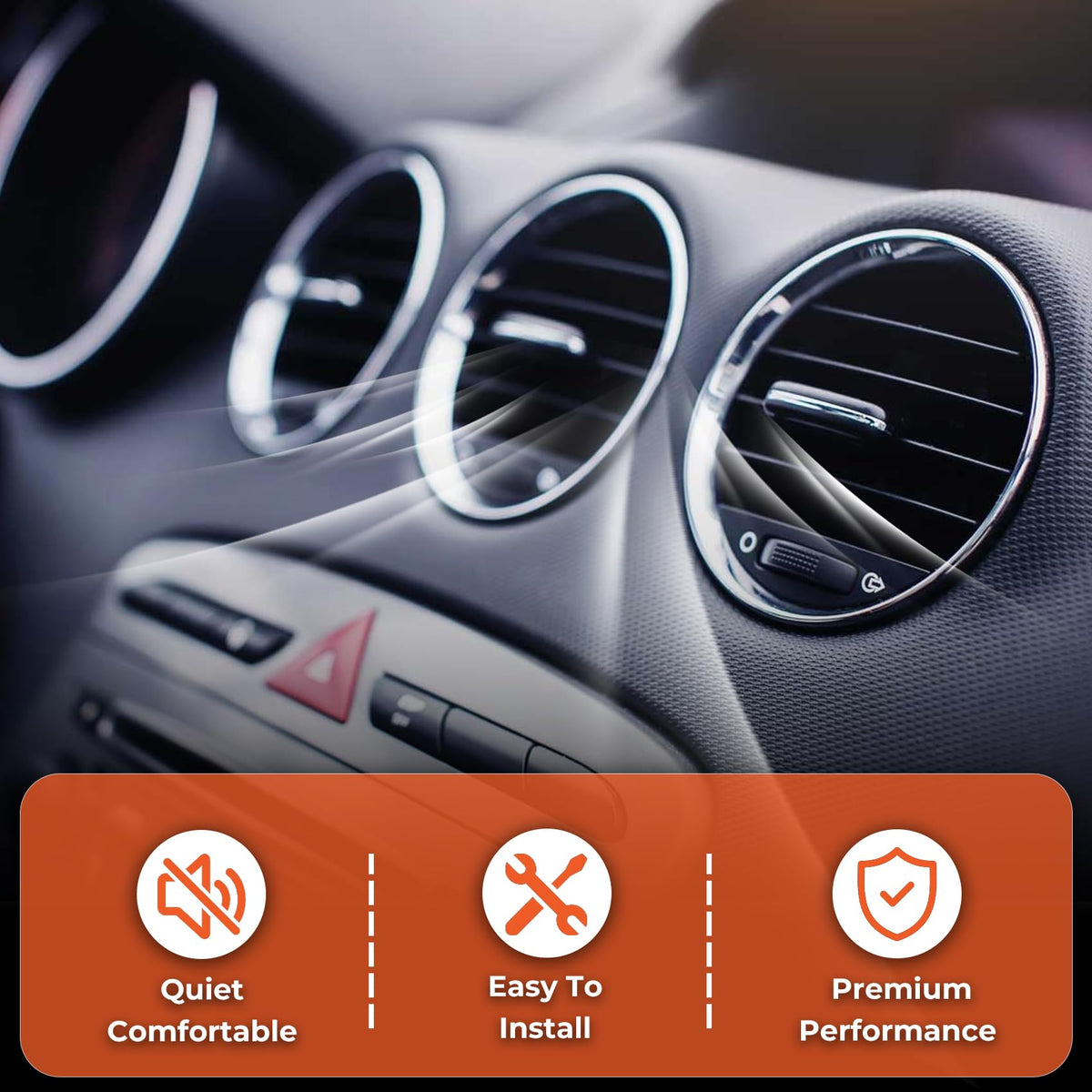 labwork installed in engine bay showing direct-fit replacement convenience