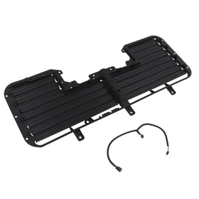 labwork active grille shutter front assembly showing fitment benefits