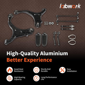 labwork ball joint detail highlighting sealed joint for smoother steering response