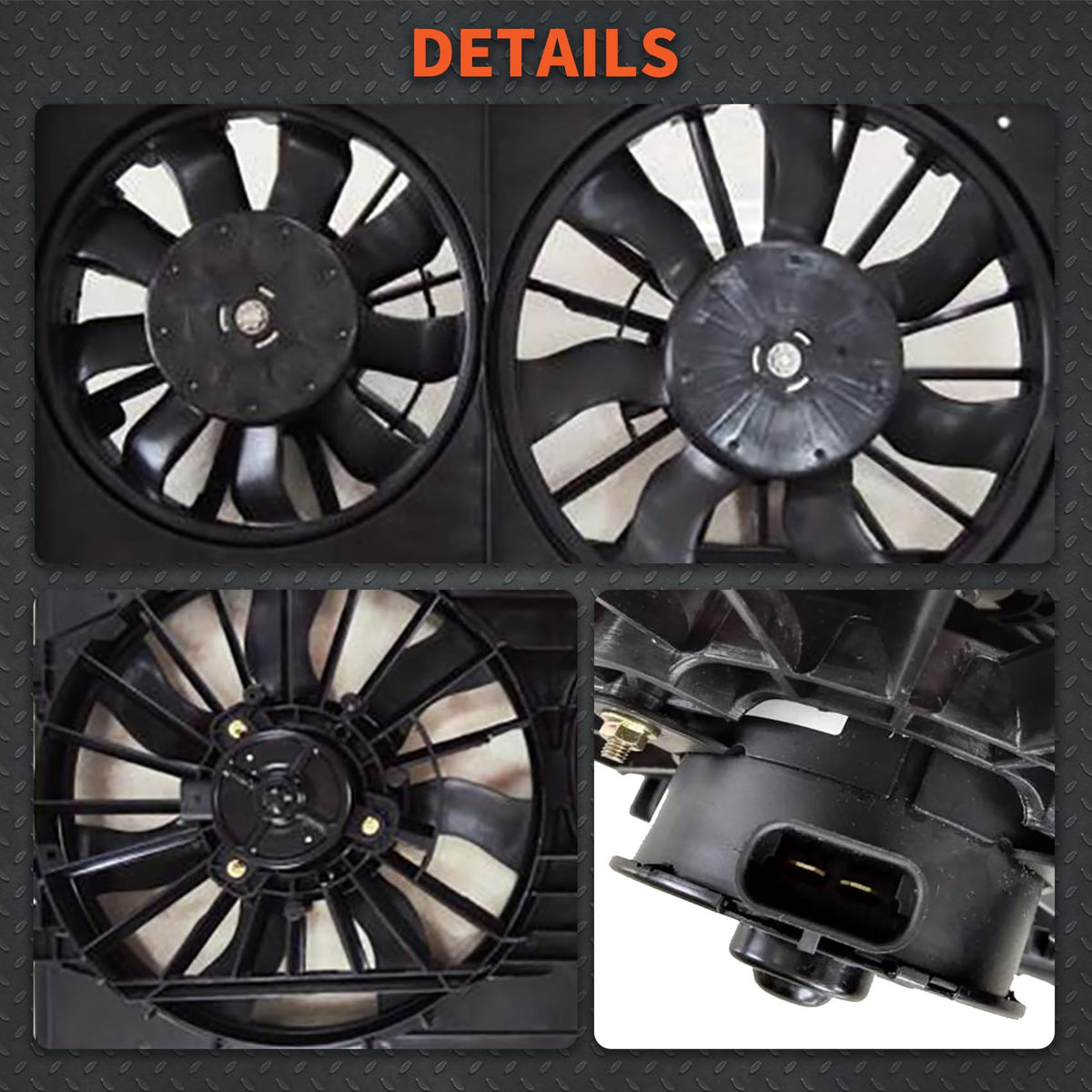 labwork blade detail demonstrating multi-blade design for increased airflow