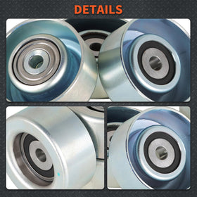 labwork close-up of pulley bearing area showing smooth finish for reduced noise and longer life