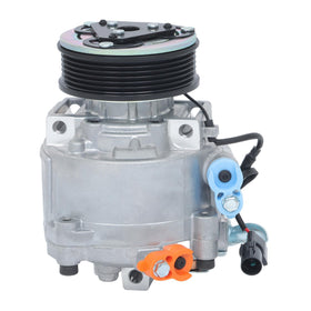 labwork compressor front view showing mounting points and fit for easy replacement