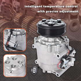 labwork compressor installed in an engine bay demonstrating fitment and restore cooling