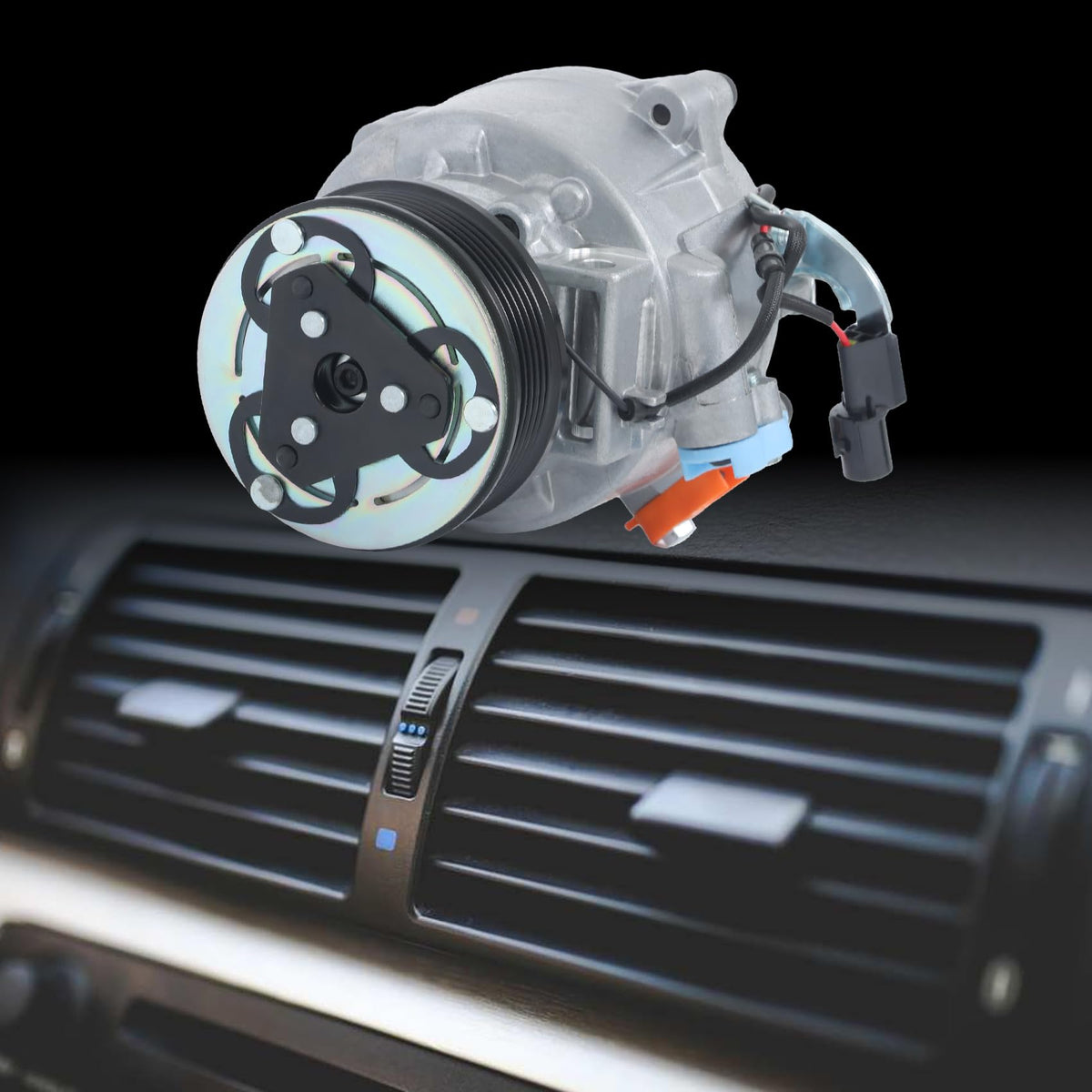 labwork compressor packaged with protective materials and fasteners for safe delivery