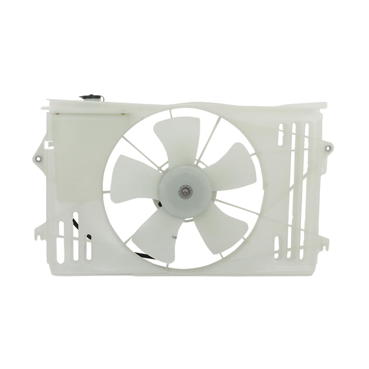 labwork front assembly showing full fan and shroud for direct-fit replacement benefit