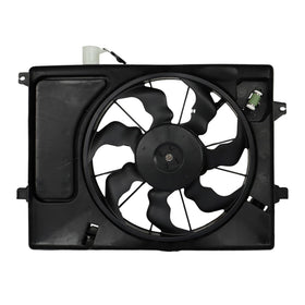 labwork front assembly showing complete fan and shroud, ensures direct-fit replacement