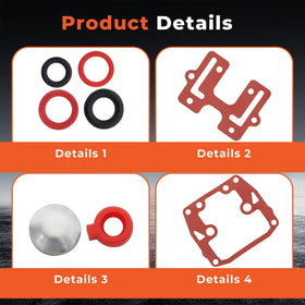 labwork gaskets and seals layout demonstrating leak-resistant materials and fit