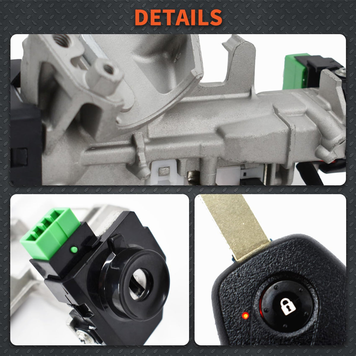 labwork ignition next to ruler showing scale for easy verification of correct part size