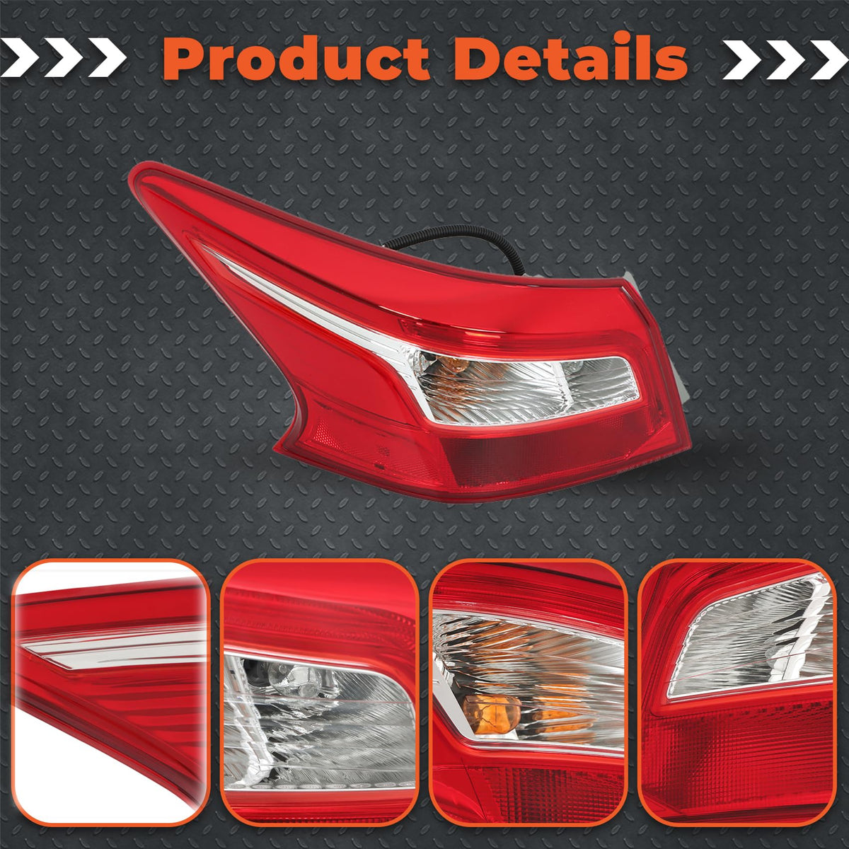 labwork tail light installed on Nissan Sentra illustrating seamless replacement