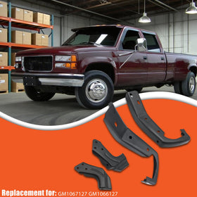 labwork left and right bumper brackets side-by-side for quick identification