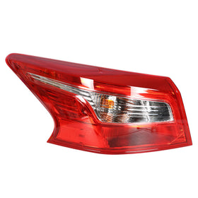 labwork left-side tail light front view showing accurate fit and finish