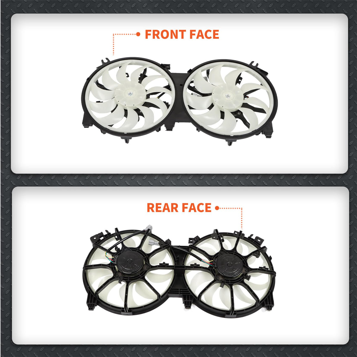 labwork packaging and labels showing correct part numbers