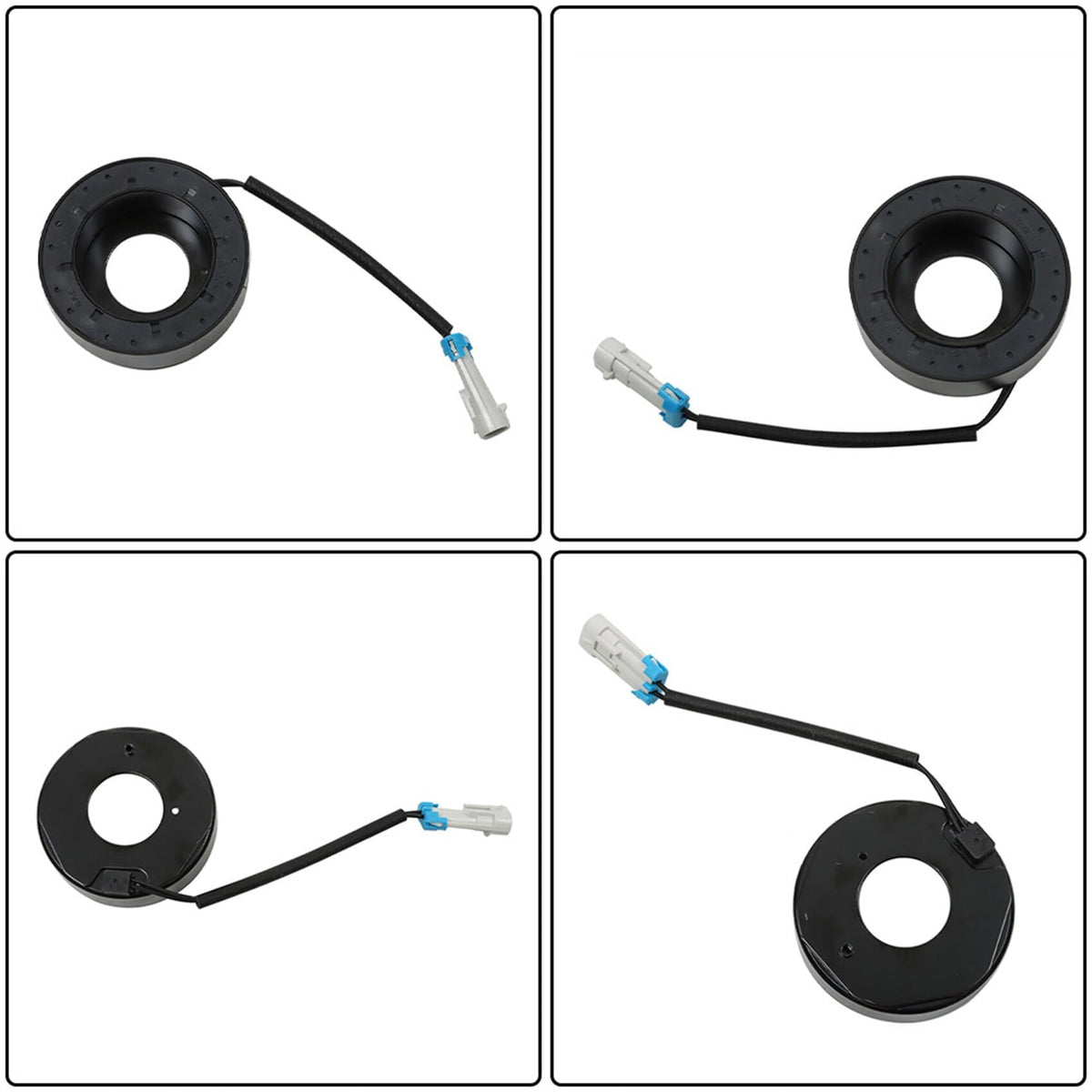 labwork detailed view of pulley-to-coil gap for correct clearance benefit