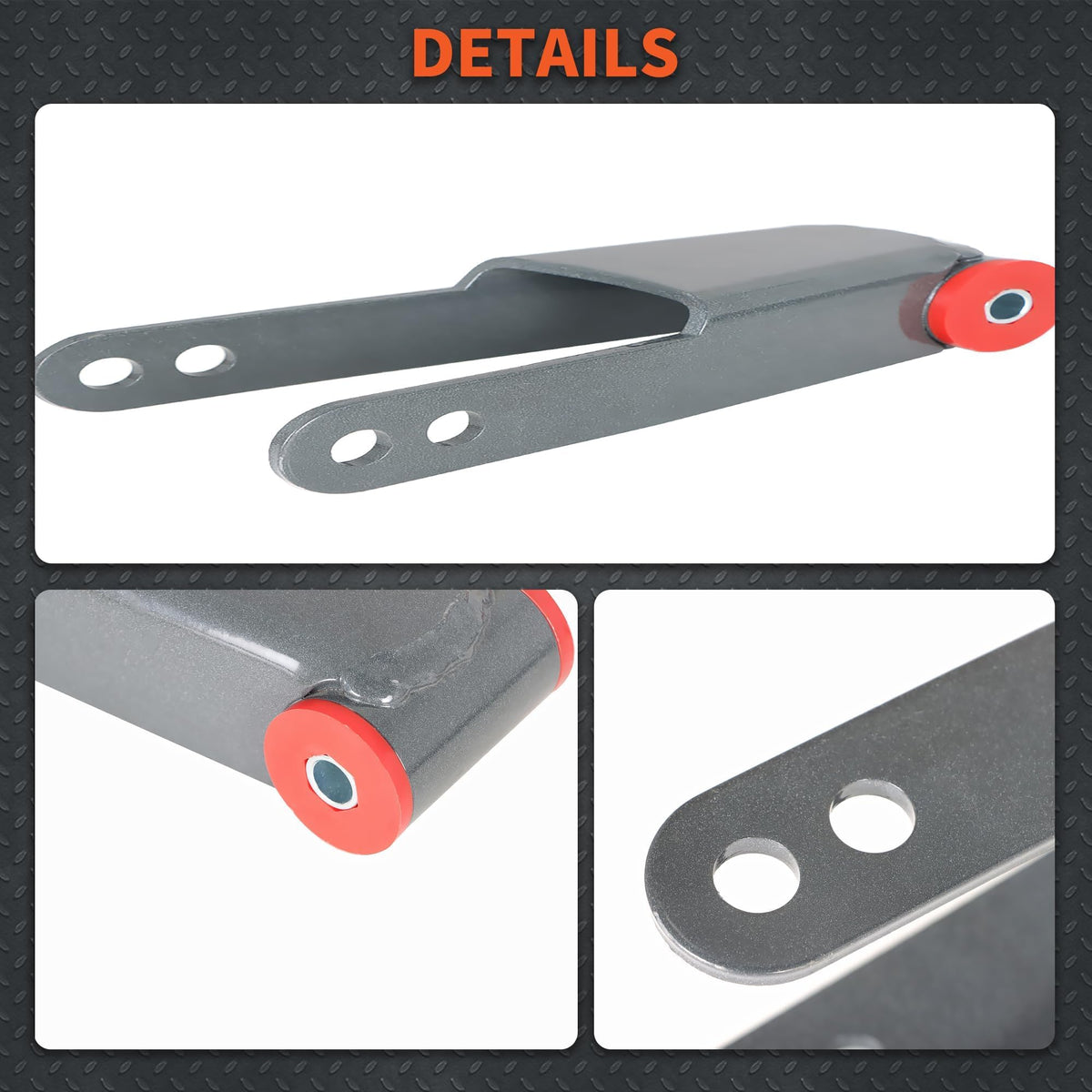 labwork shackle beside ruler showing exact size for fit verification