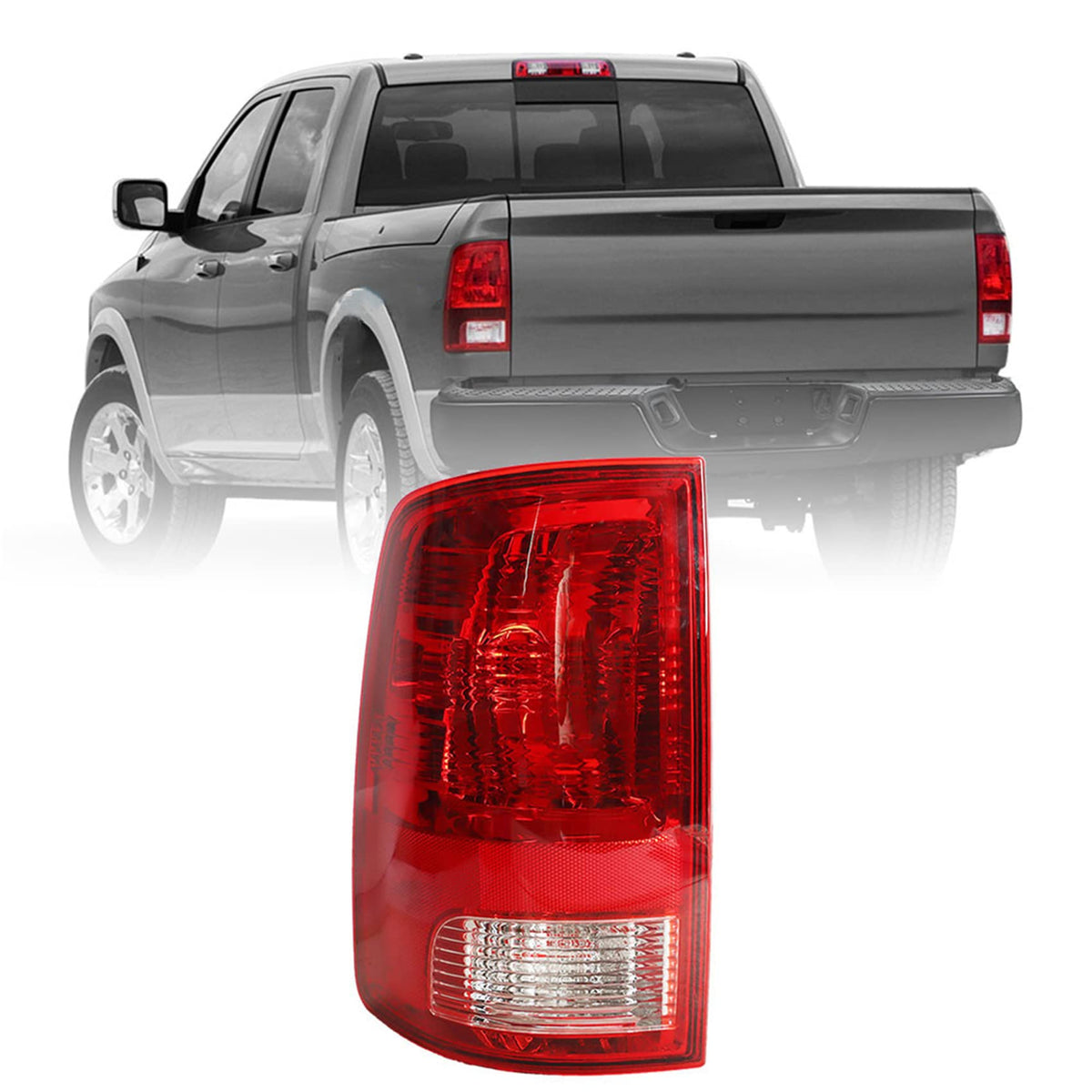 labwork front assembly view showing full tail light and clean fit benefit