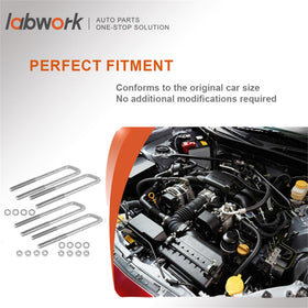 labwork measuring U-bolt length showing correct 8.75 inch verification benefit