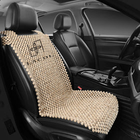 LACDL front view beaded seat cover showing breathable design and cooler rides