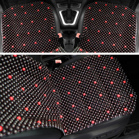 LACDL folded seat cover for compact storage and easy transport