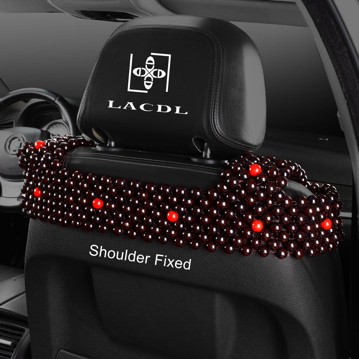 LACDL installed on driver seat demonstrating cooler comfort while driving